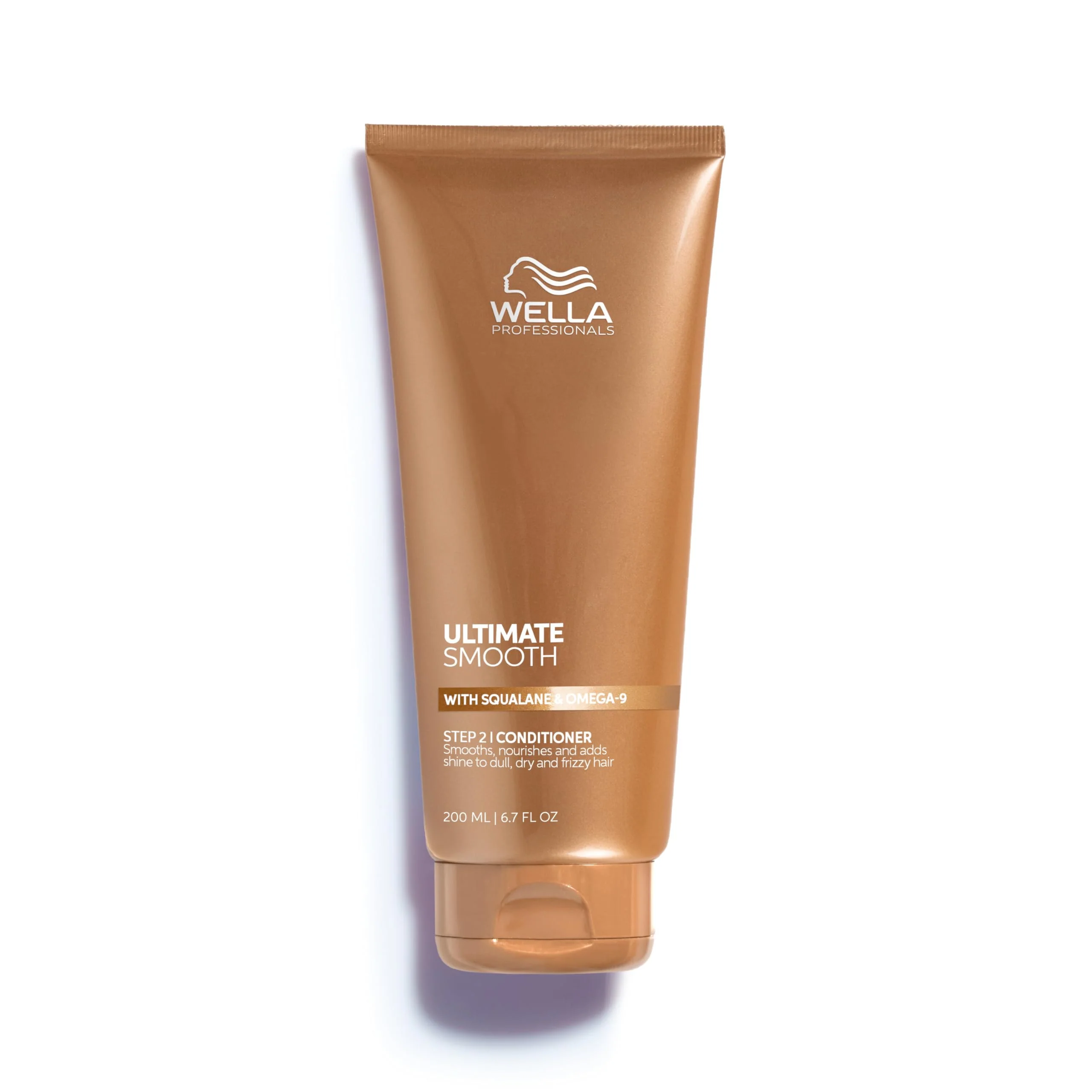 Wella Professionals ULTIMATE SMOOTH Conditioner | Treatment for Dry & Frizzy Hair | With Squalane & Omega 9 | 6.7 Fl Oz