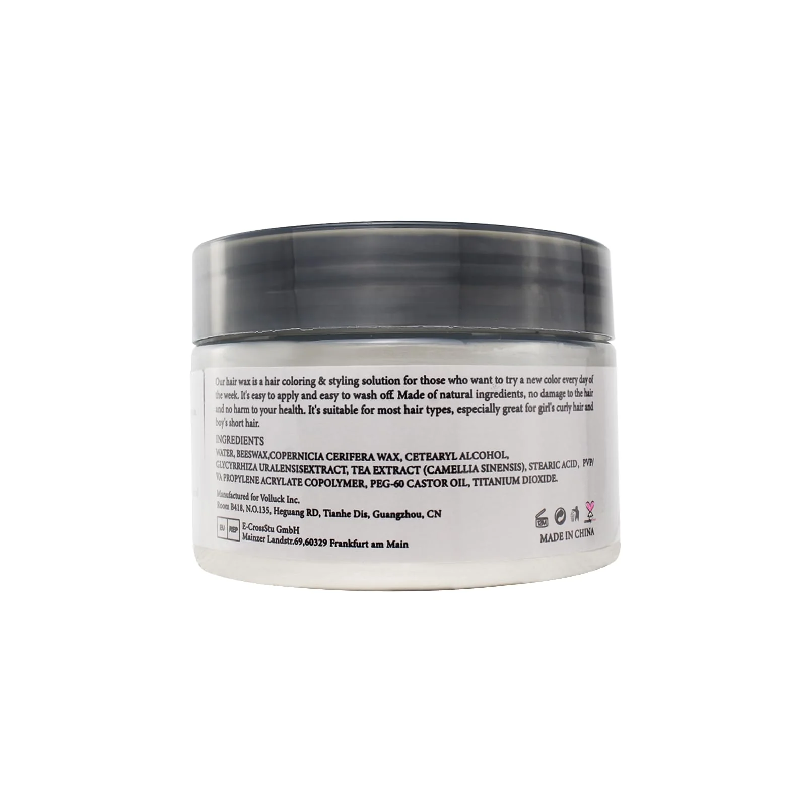 White Temporary Hair Color Wax - SOVONCARE Washable Hair Dye for Men & Women, All-Day Hold Disposable Hair Styling Clays for Party, Cosplay & Daily 4.23 oz - Image 9