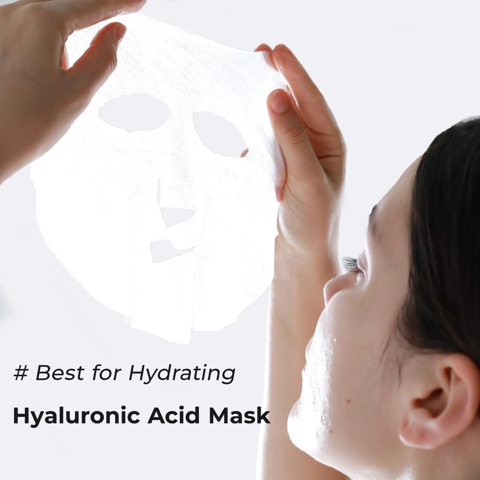 +WIS+ Hyaluronic Acid Face Mask 24 EA with Hyaluronic Acid Serum and Vitamin B5, Facial Mask for Dry Skin, Anti-Aging Mask to Plump and Repair Dehydrated Skin, Safe on Sensitive Skin,gifts for women - Image 2