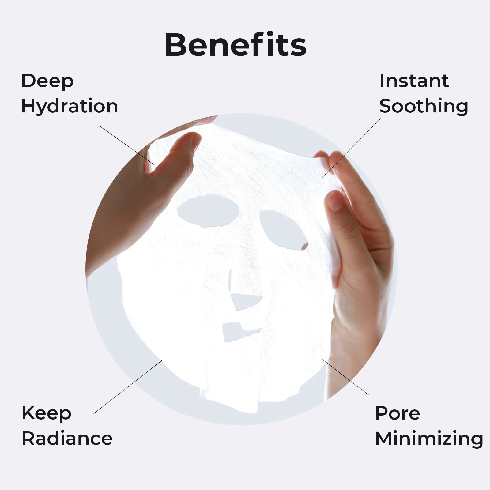 +WIS+ Intensive Hydrating Natural Face Masks 24 EA | Hyaluronic Acid & Collagen | Tend Skin, Sensitive Skin Safe | Pore Minimizing, Elasticity Boost | Dehydrated Skin Repair | Galentines Gifts Bulk - Image 5