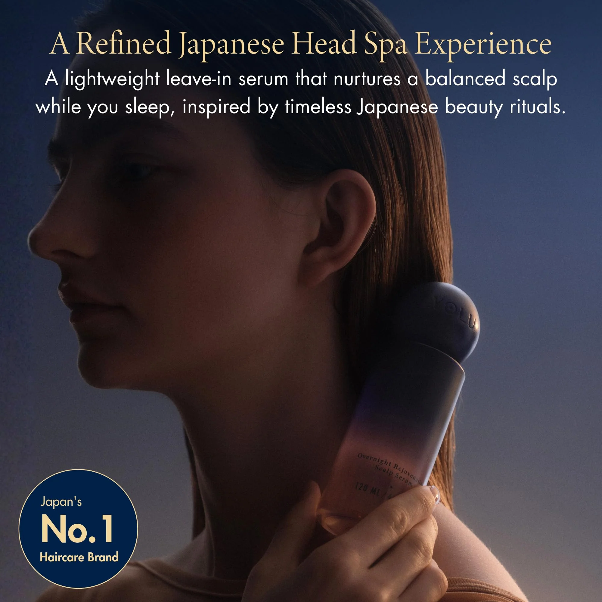 YOLU - Scalp Serum with Rosemary Extract - Japanese Overnight Scalp Treatment for Dry, Oily, Itchy & Sensitive Skin - Leave-In Scalp Care - Fragrance of Neroli & Jasmine - 4.0 fl oz - Image 2