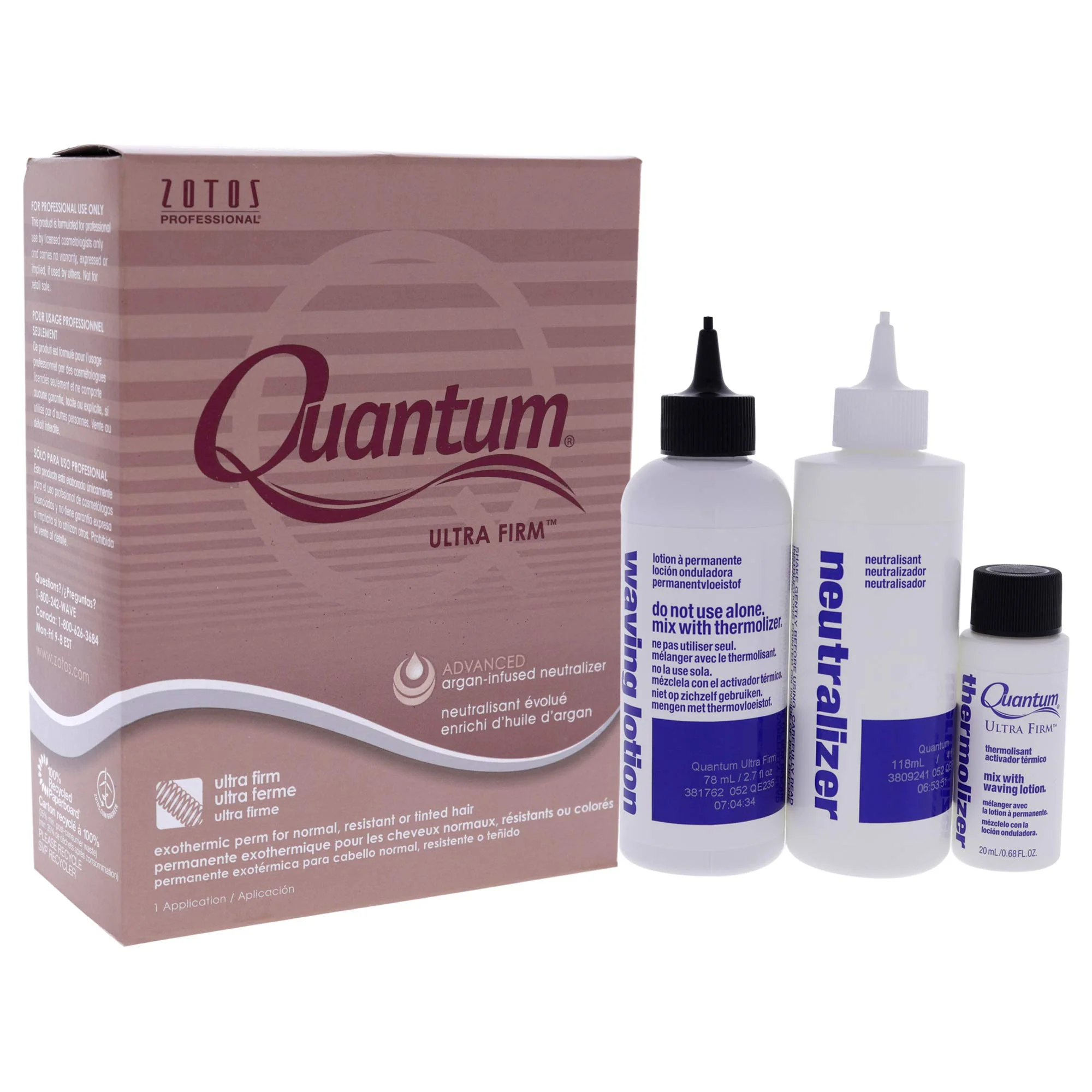 Zotos Salon Quantum Ultra Firm Exothermic Perm For Normal Hair, 1 Count - Image 3